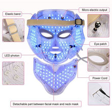 Load image into Gallery viewer, 7 Color Electric Therapy LED Face Neck Mask For Healthy Skin Rejuvenation_3