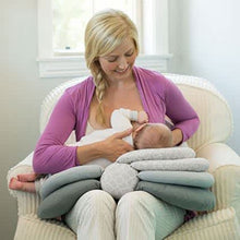 Load image into Gallery viewer, Nursing Pillow Grey_1